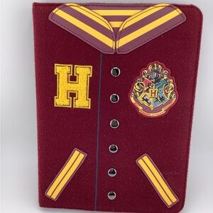 Loungefly Harry Potter Hogwarts Collegiate Varsity Sweater/Jacket Style Notebook